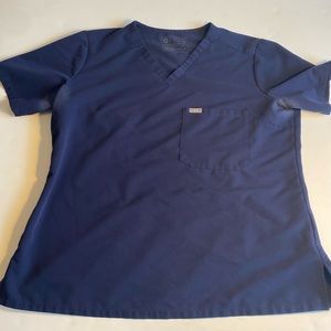 FIGS Technical Collection Catarina One Pocket Scrub‎ Top AYA Healthcare Size XL